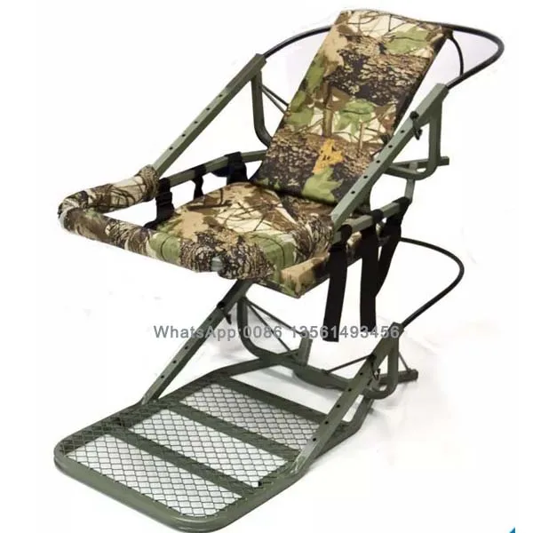 Steel Material Hunting Tree Stand Camouflage Pattern OEM Color