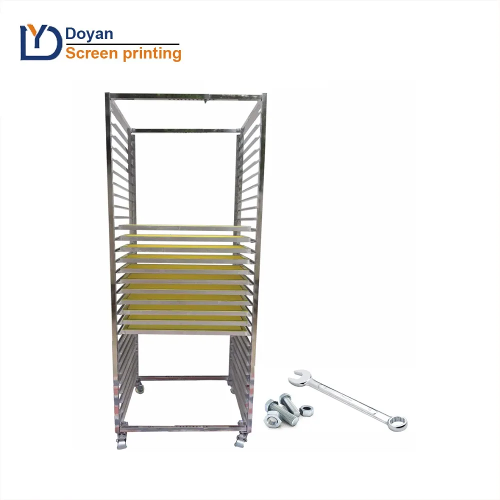 Adjustable Size Screen Printing Frame Dry Racks