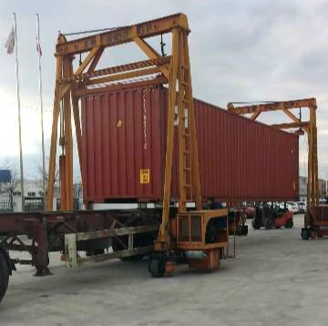 Standard Container Crane | 40-50 Ton Lifting Capacity |  Efficient Cargo Handling | 24/7 Operation
