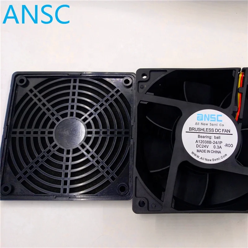 Waterproof Ip68 120mm Fan  120x120x38 12038 12v 24v 48v Dc Axial Cooling Fan