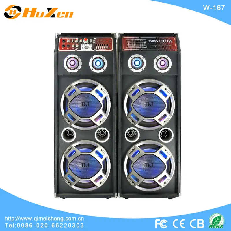 
 Лидер продаж, креативный продукт, большой сабвуфер 2*10 дюймов, сценические колонки W-167  