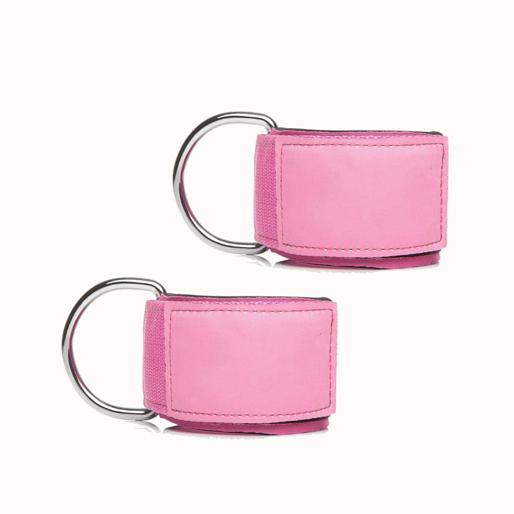 Фитнес-Тренажерный зал Спорт D-образное кольцо мягкие ремни на лодыжку для кабельных машин защита колена