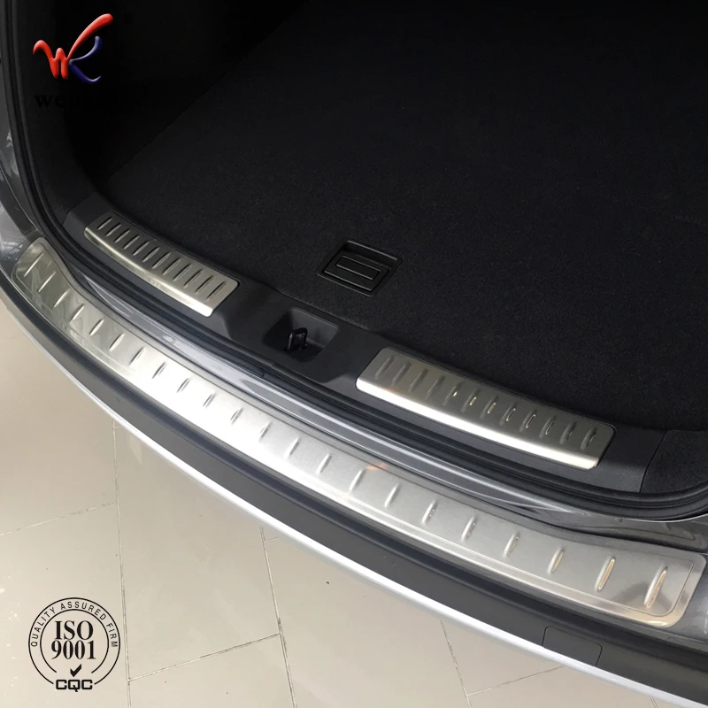 Stainless Steel SUV Rear Boot Outer Bumper Guard Sill Plate Protector Cover for Infiniti QX50 2018