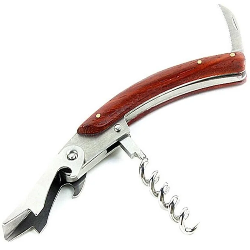 HXY дешевый шарнирный 73 г винный инструмент, Лидер продаж, штопор для путешествий, штопор, деревянный штопор для вина, штопор для подарка