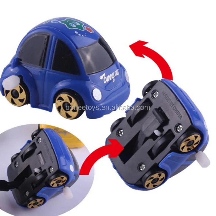Somersaults автомобиль заводные игрушки пластиковые милые заводные игрушки для детей