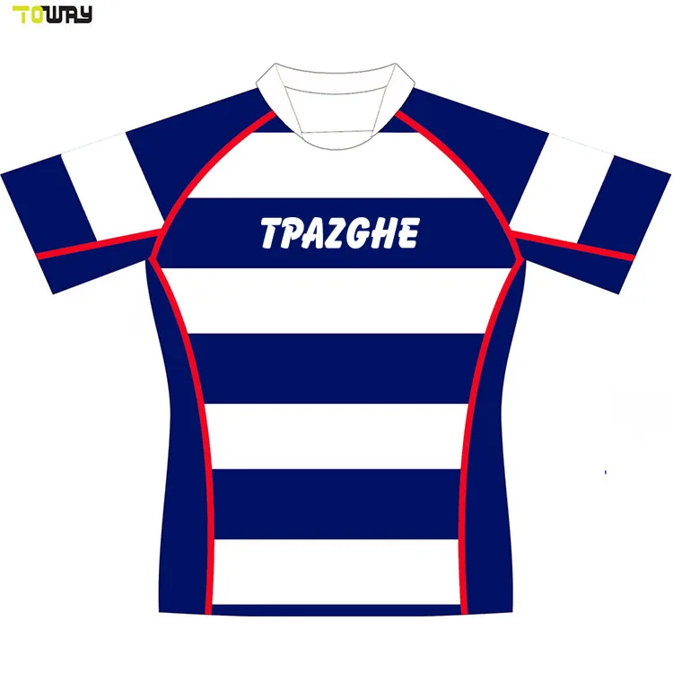 Custom Rugby Practice Jersey Sublimation Printing