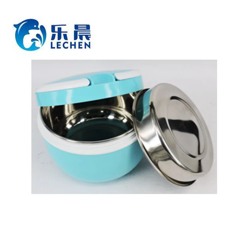 Insulated One Layer Stainless Steel  Student Bento Lunch Box With Inner Grille for Kids