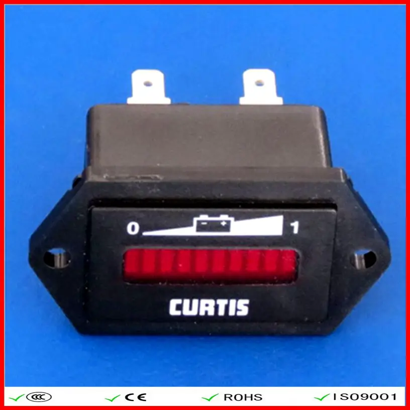 club car battery meter