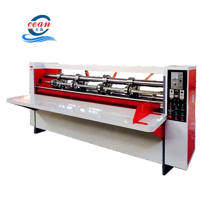 Semi Automatic Thin Blade Slitter, Corrugated Cardboard Slitter Scorer Machine