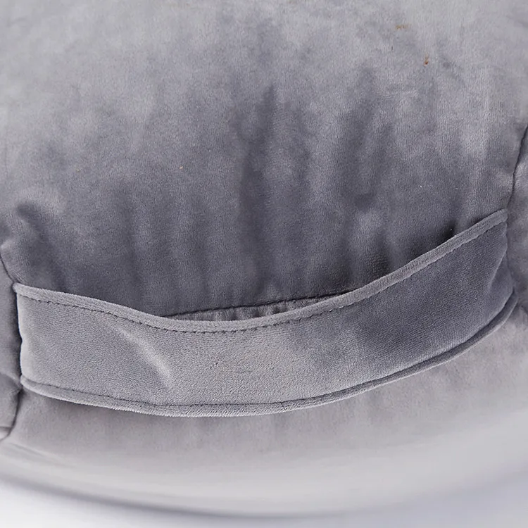 2022 Fashion High Quality Cheap Silver Gray Teardrop Velvet Adult