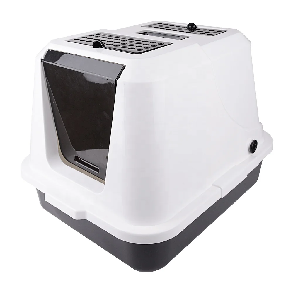 flip top cat litter box