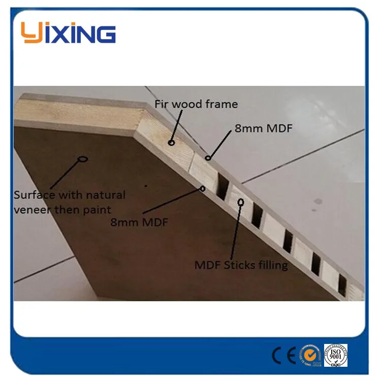 Modern Design Soundproof Design Upvc Door Pvc Swing Interior Mdf Wood Door
