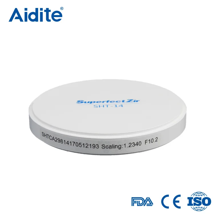 
 Professional 98mm/open SHT Block CADCAM Dental Zirconia Blankd Dental Zirconia  