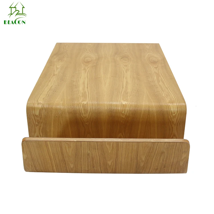 Mid Century Modern Italian Walnut Color Solid Wood Living Room Center Table Famous Designer Coffee Table