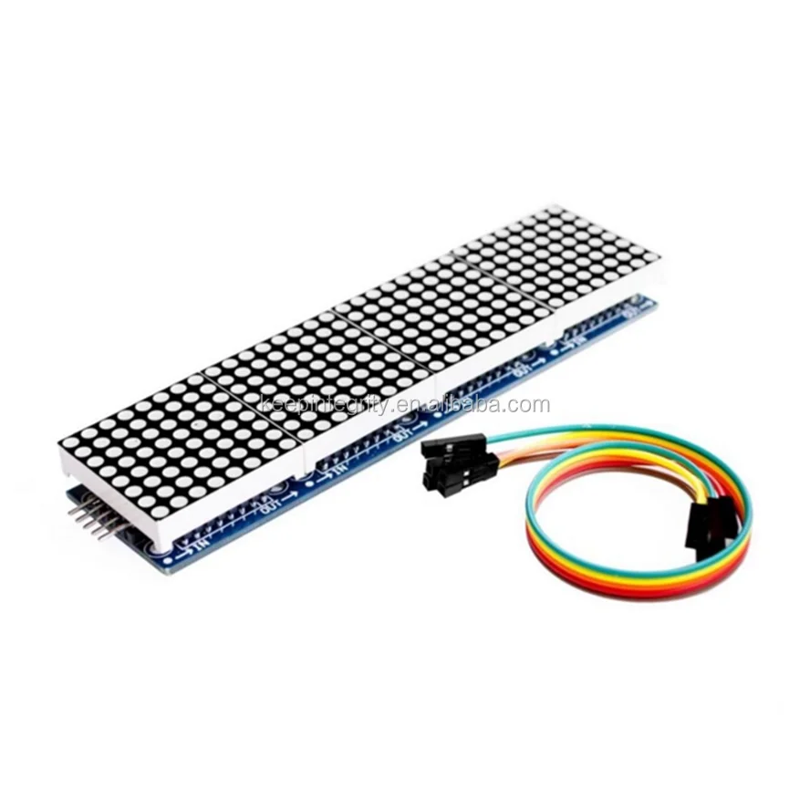 Leds Matrix 8x8x4 Display Module MAX7912 With 5pin wire