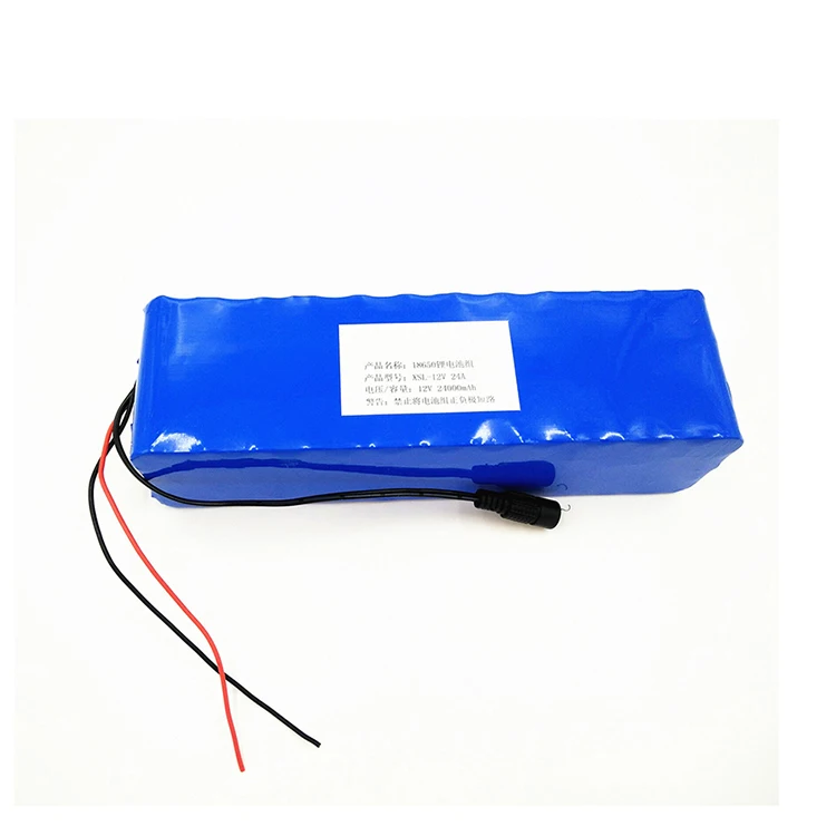 Factory 18650 3S8P 12V 24Ah Lithium Ion Battery Packs