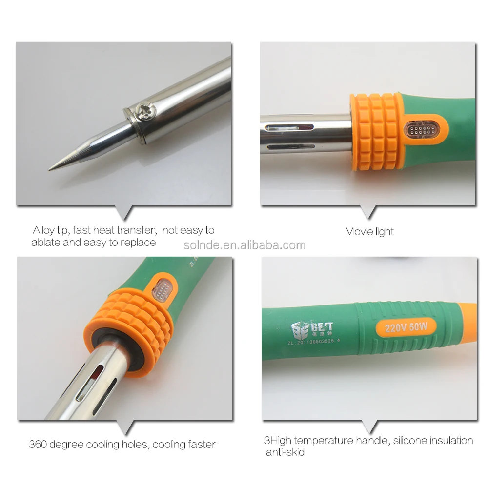 BEST 813 50w Precision Circuit Ceramic Heater element Gas Soldering Iron for Mobile Phone Repairing
