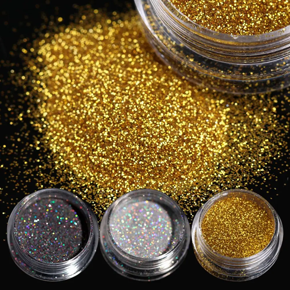 Hemway Feiner Glitzer Smaragdgrün Holografisch - 130g Pulver Für Harz, Nailart & Deko