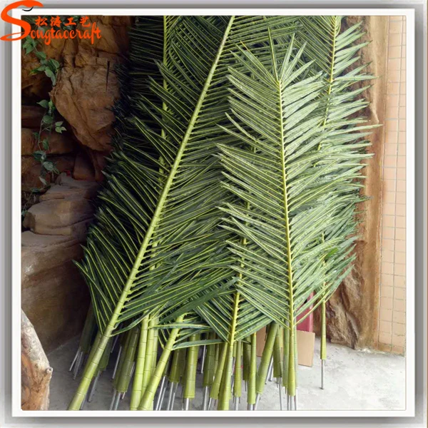 Palma Artificiale 2,4 Metri Per Esterno E Interno - Finto Albero Da Sago Con 15 Foglie - Perfetta Per Decorare Patio, Portico, Ufficio E Casa - Con Tronchi Regolabili Per Un Aspetto Naturale
