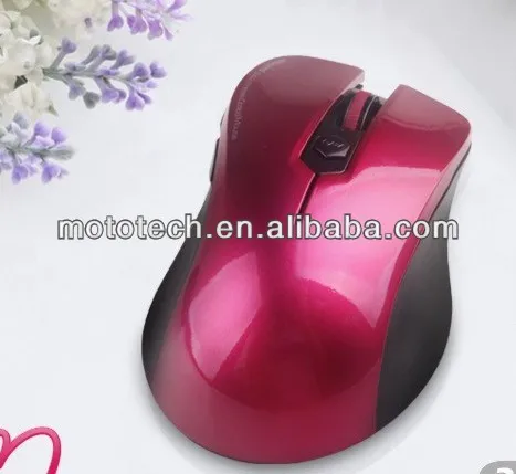 мода 2.4g беспроводная оптическая мышь с 2000 точек на дюйм