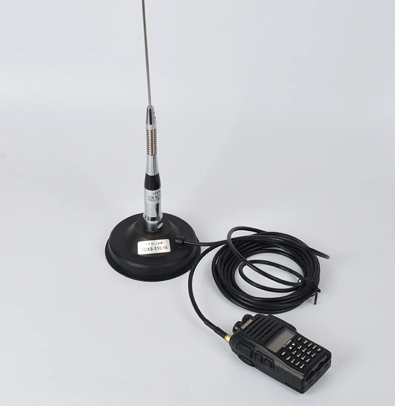 Source Antenne Radio amateur UHF, longue portée, en acier inoxydable, avec  Base à ressort on m.alibaba.com