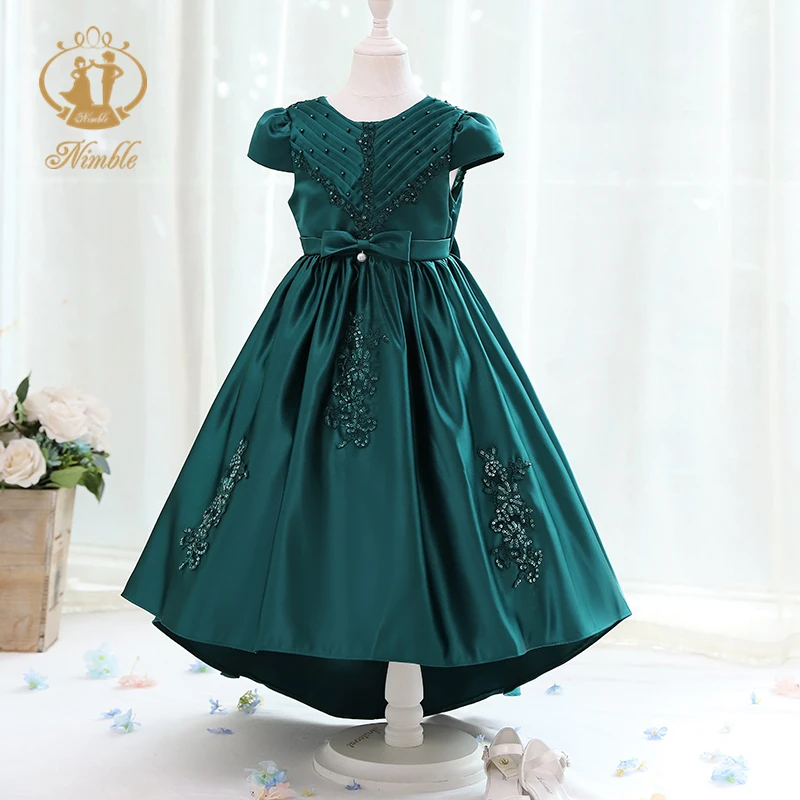 Green colour hotsell party frocks