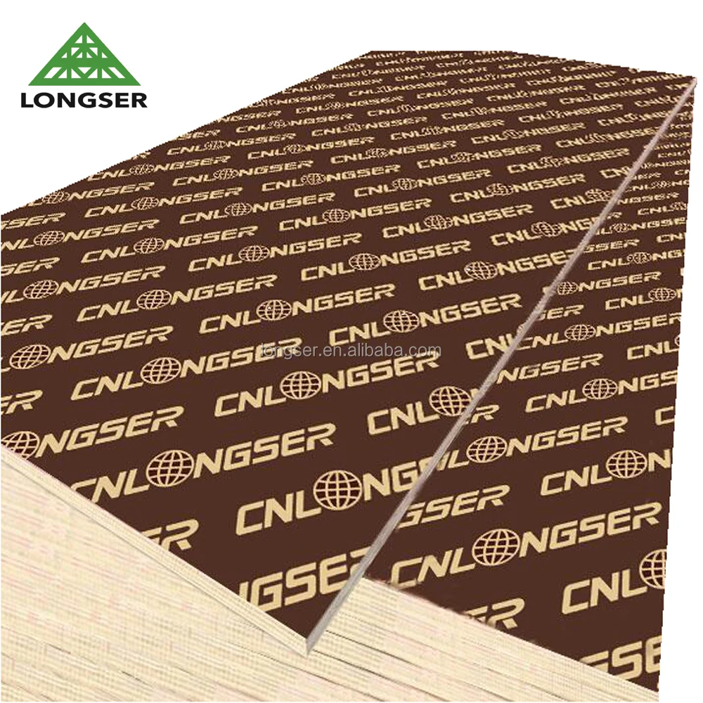 Phenolic Impregnated Paper Veneer Board Surface Material Film Faced Shuttering Plywood