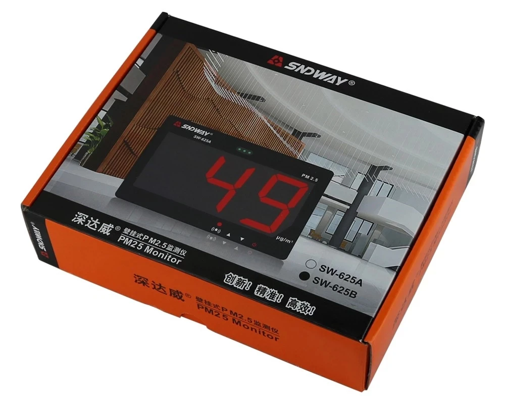 Air Pollution Monitoring Instruments Wallmounted Air Quality