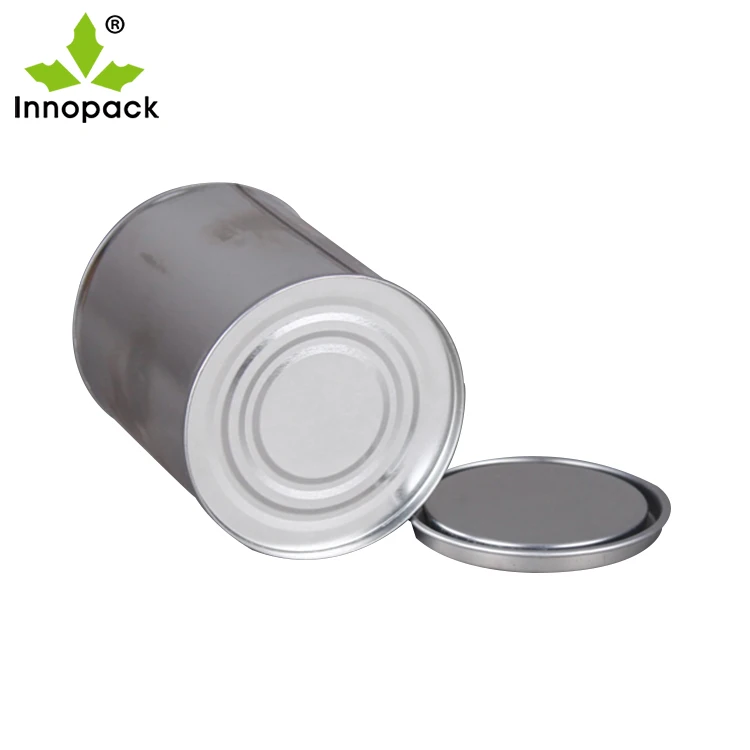 Lot De 5 Pots De Peinture Métalliques Vides 1 Litre - Fer, Couvercle étanche - Pour Peinture à L'huile, Stockage - 4