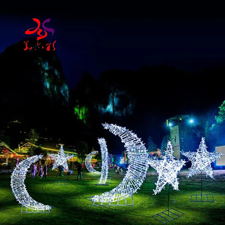 LED Ramadan Moon Motif Light for Outdoor Celebration Ramadan Decoration  Lights - China LED Lighting, Ramadan Decorations Light