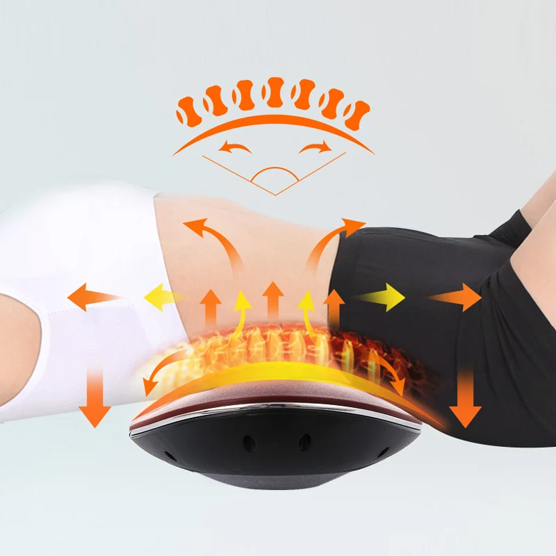 Digital Magnetic Physical Therapy Electric Vibration Lumbar Scratching Lower Back Pain Massage Machine