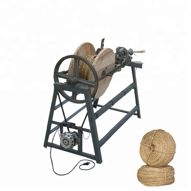 straw rope knitting machine/wheat hay stalk