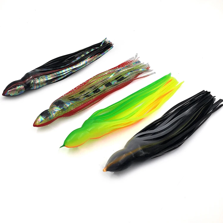 Octopus skirts soft plastic fishing lures