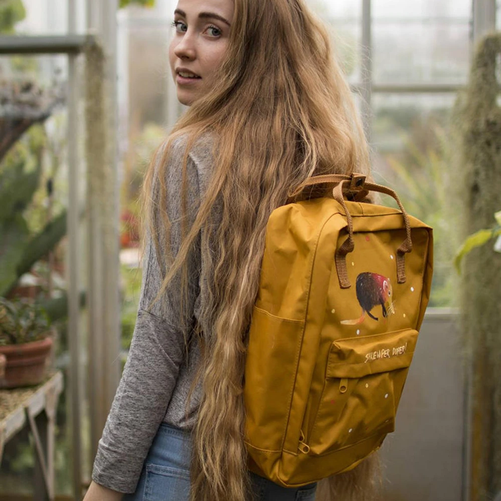 hand painted backpack