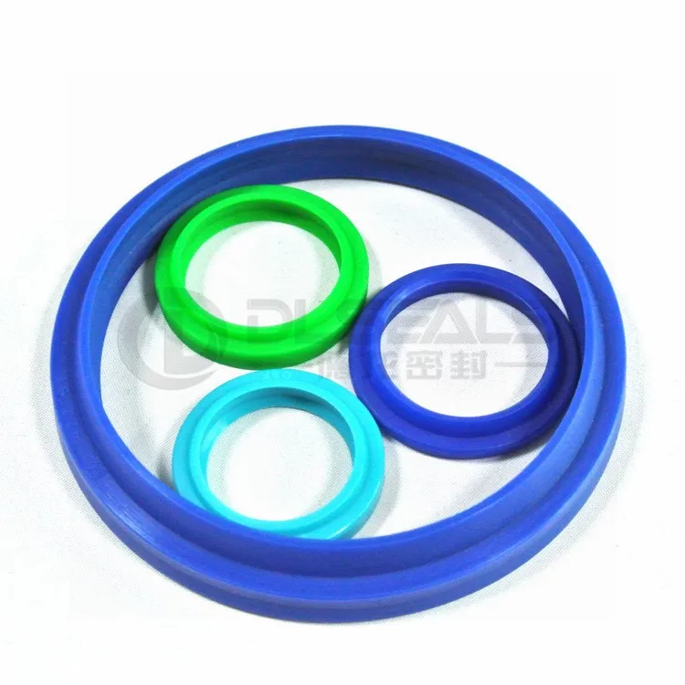 High Quality Hydraulic Cylinder UNS 12x19x5 Piston Rod U-cup Seal  Nonstandard Mechanical Seal Pu Seal Custom Size 70 Shorea Blue