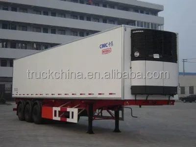 CIMC 13m Refrigerated Container Semi Trailer with Thermo king and Carrier Cooling