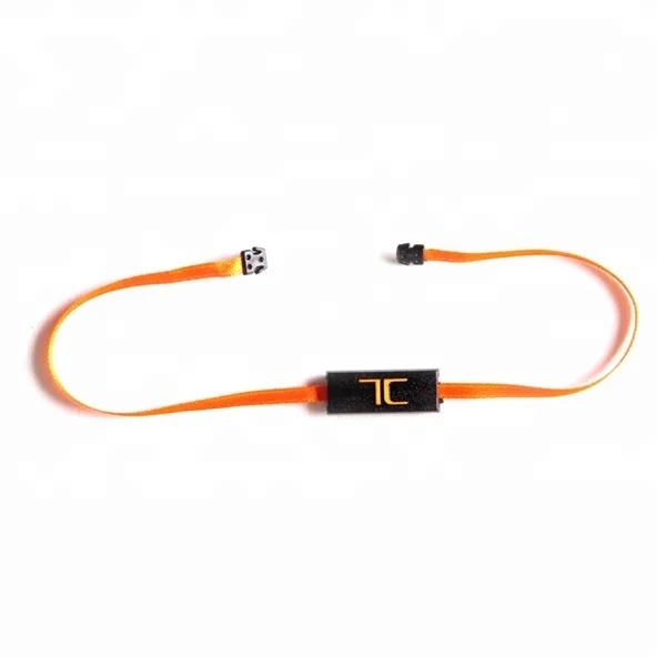 Custom Design New China Security Orange Hang Tag String