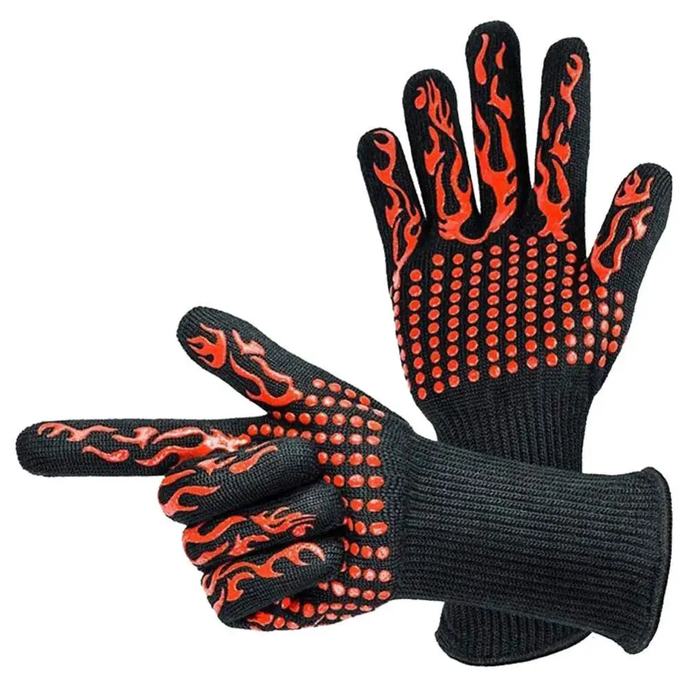 heat proof bbq gloves