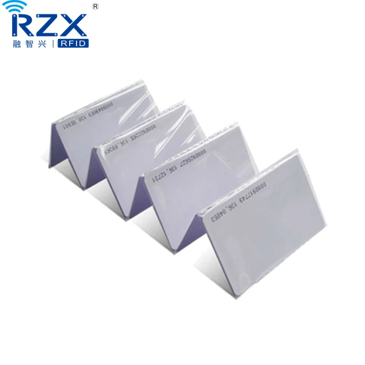 Printable Mifare Classic 1k 13.56mhz Rfid Blank Pvc Card For Access ...