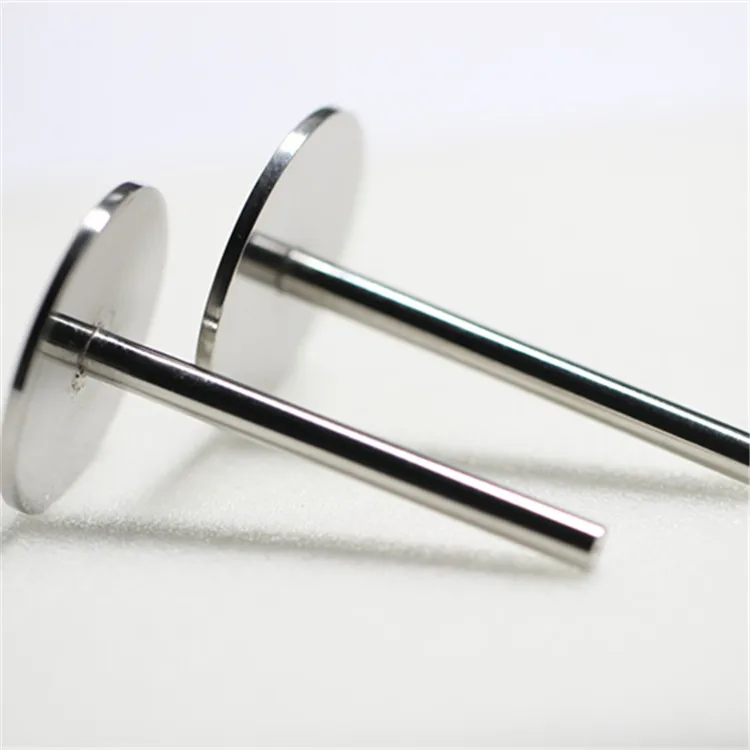 High Quality Stainless Steel Slender  Micro Motor Shafts With Flat Head for Toy Boat