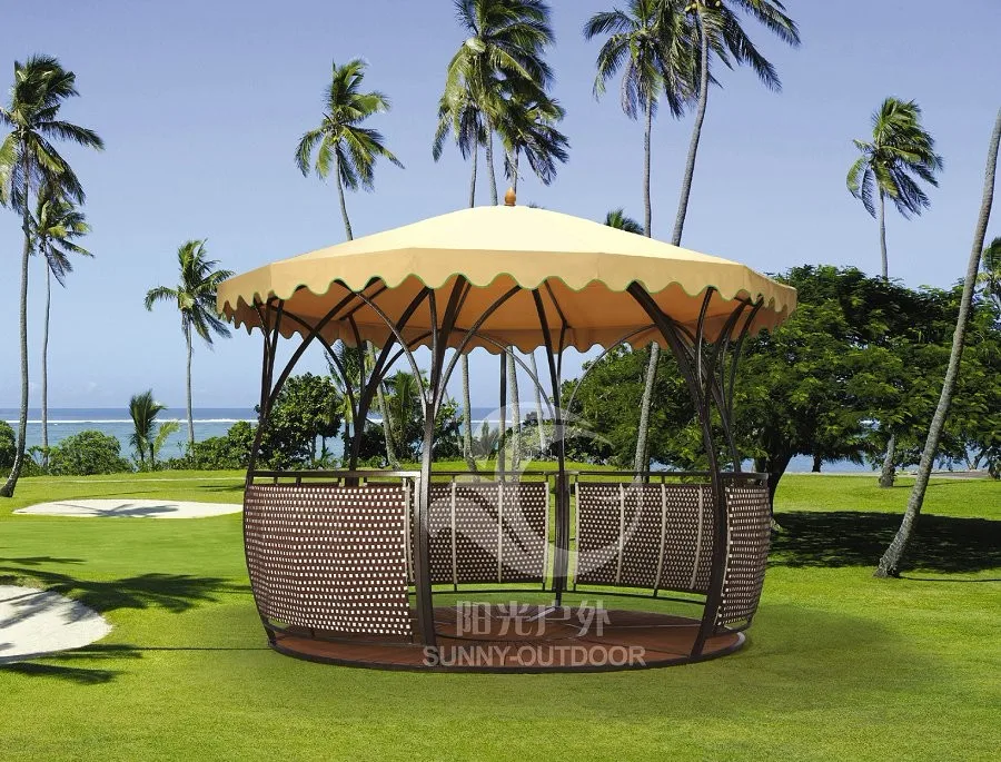 Competitive Price Iron Frame Used Garden Gazebo