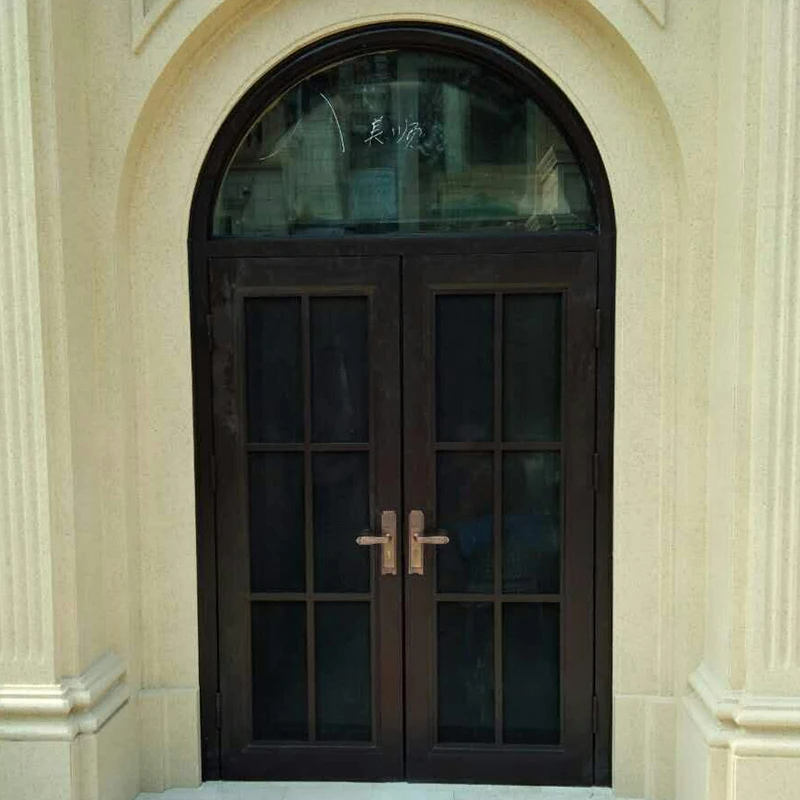 店舗用ドア （中古） 耐久性のあるアルミニウム製の正面玄関ドアは、ファーストフード店で