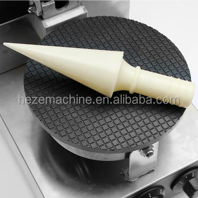 アイスクリームコーンワッフルベイカーマシン/ワッフルコーンメーカー