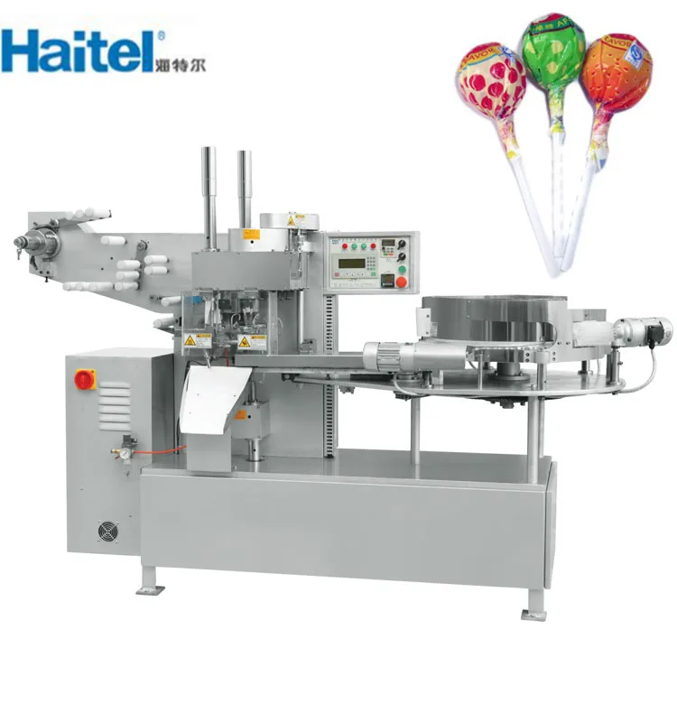 Automatic High Speed Lollipop Twist Packing Wrapping Machine for Sale