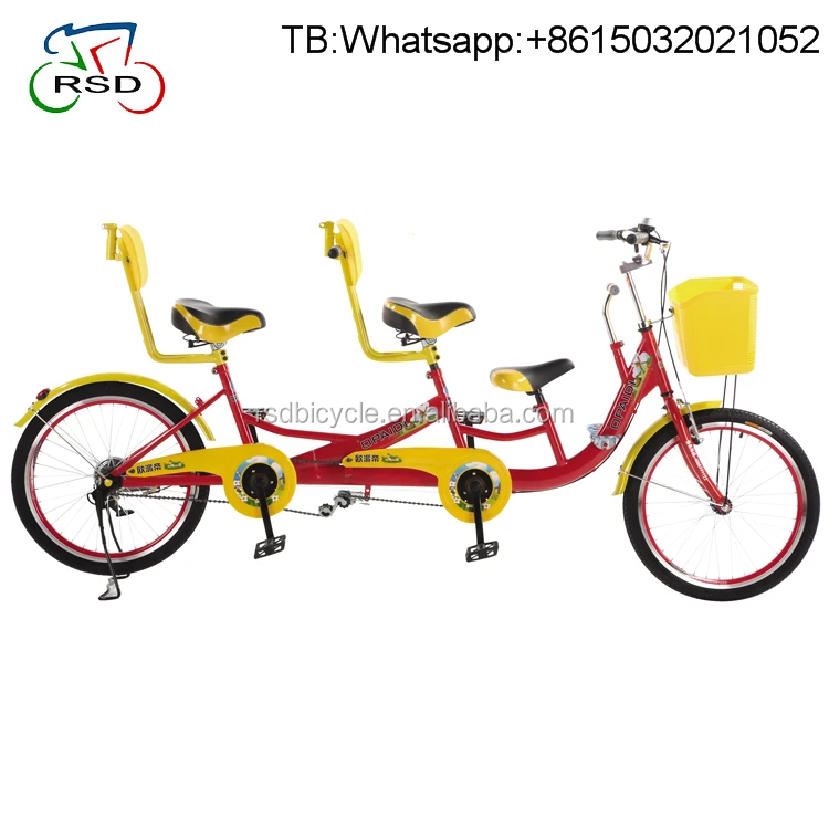 Three seat tandem sale bike