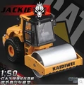 Single drum compactor KAIDIWEI 620018 1 50 CAT Alloy truck model toys Construction vehicles Kids Paver