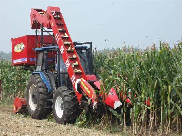 Tractor Mounted 2 Rows Corn Harvester for Sale