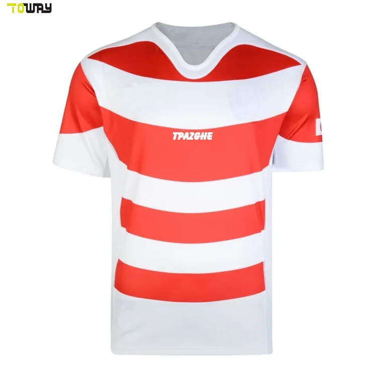 Cheap Plain Sublimated Fiji Rugby Jerseys