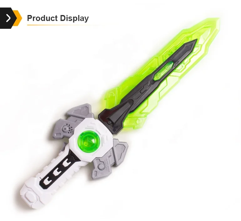 Boys Projection Function Plastic Flashing Space Toy Laser Light up Toy Sword