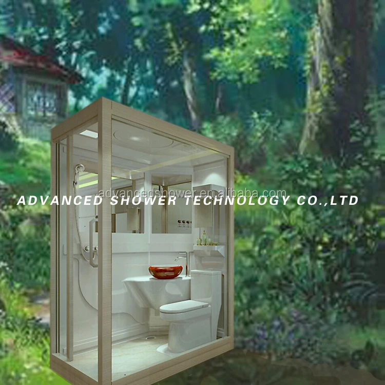 Outdoor Latest Design Prefab Shower Unit Pod - Advanced Shower